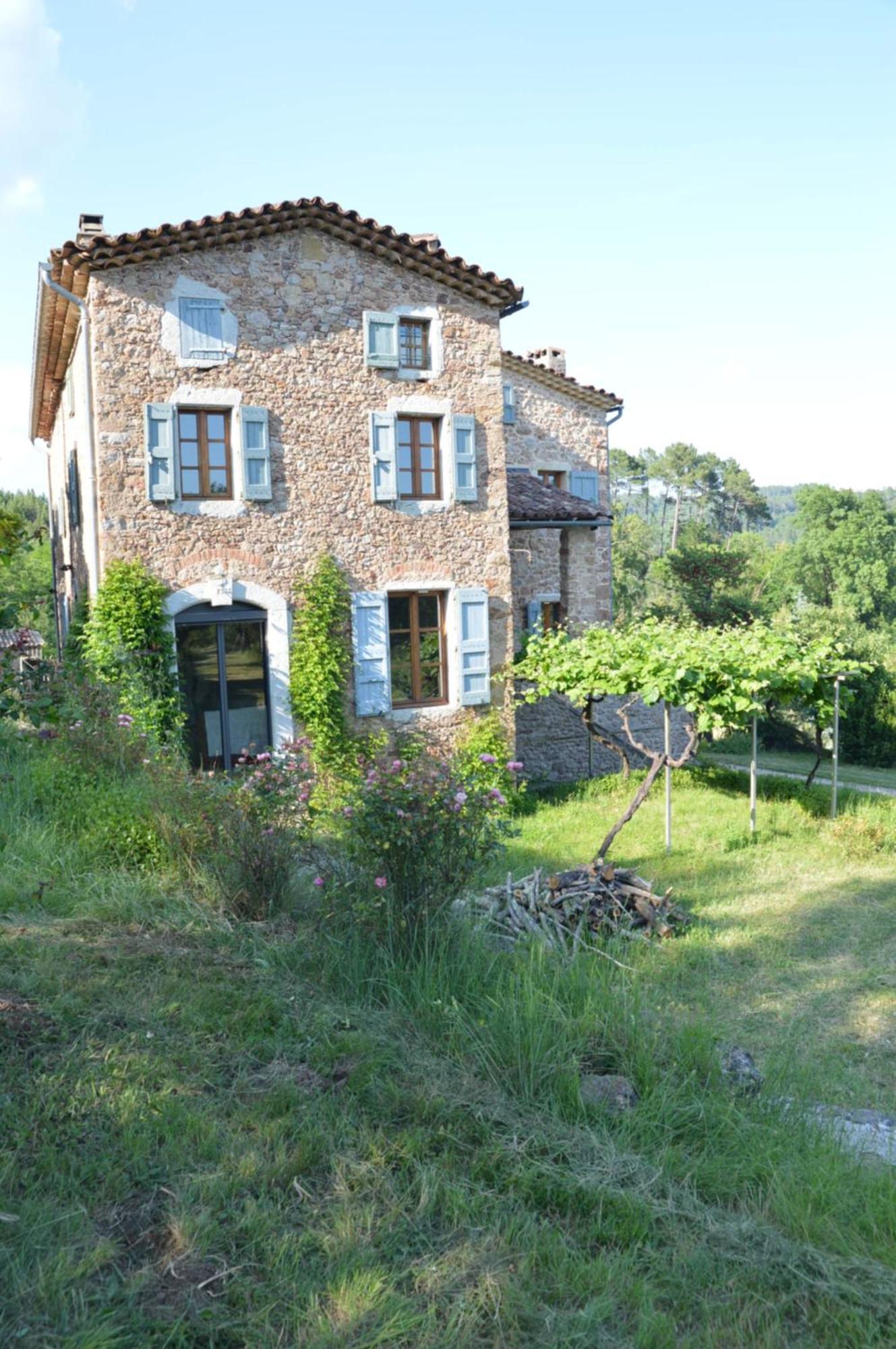 Mas Des Druilles Bed and Breakfast Generargues Exteriör bild
