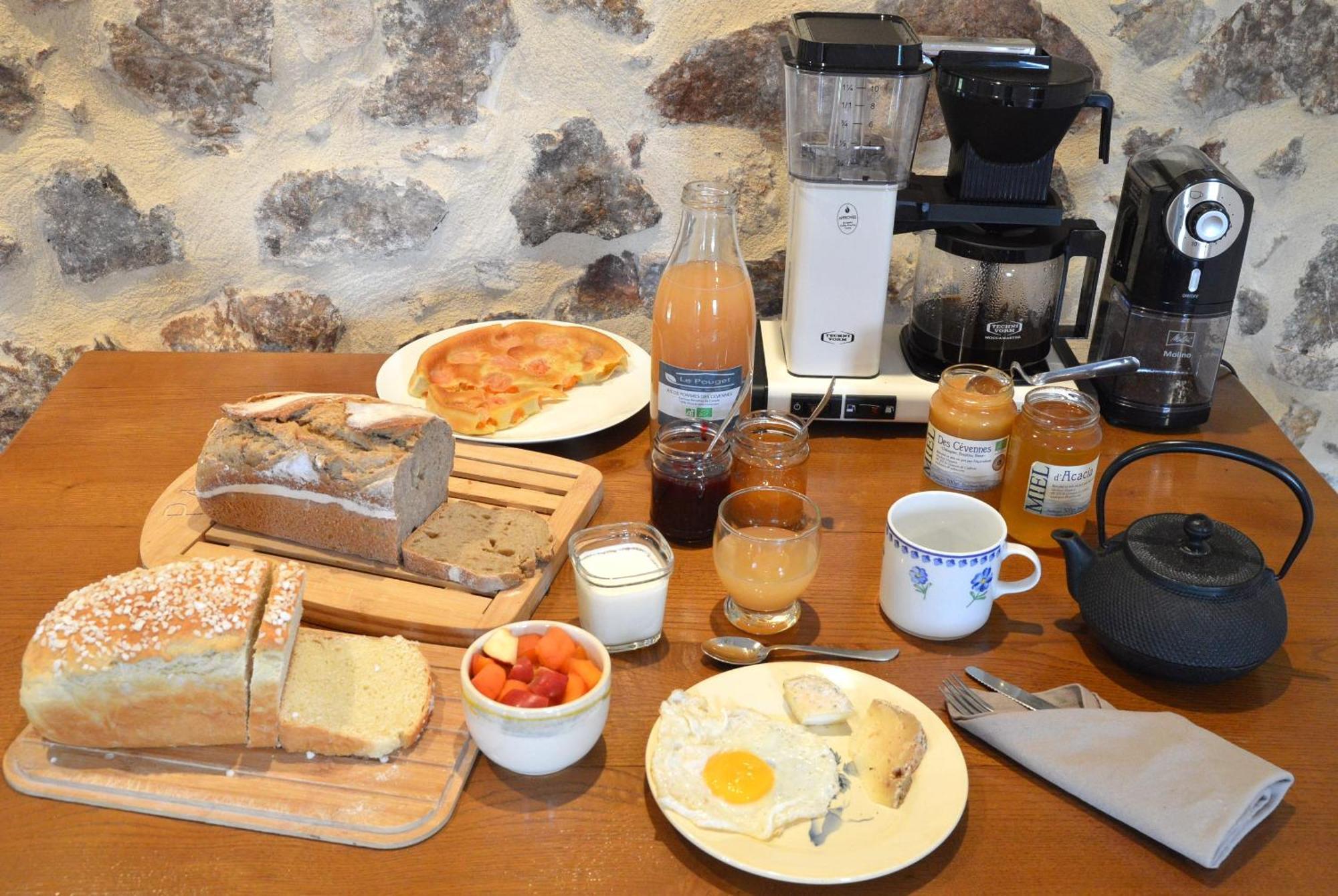 Mas Des Druilles Bed and Breakfast Generargues Exteriör bild